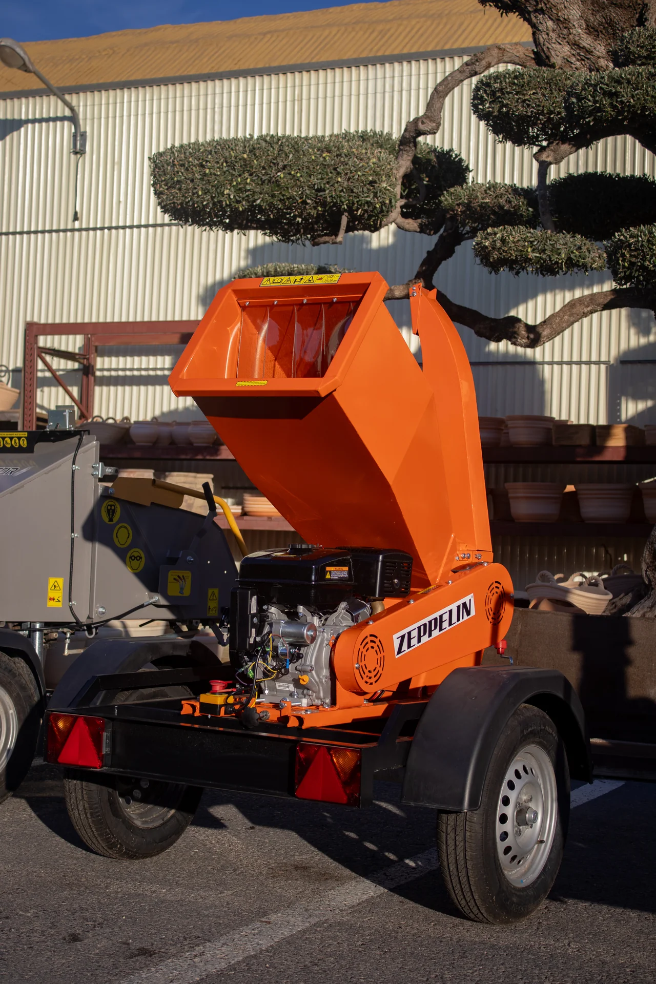 Biotrituradora o Trituradora de Ramas Zeppelin